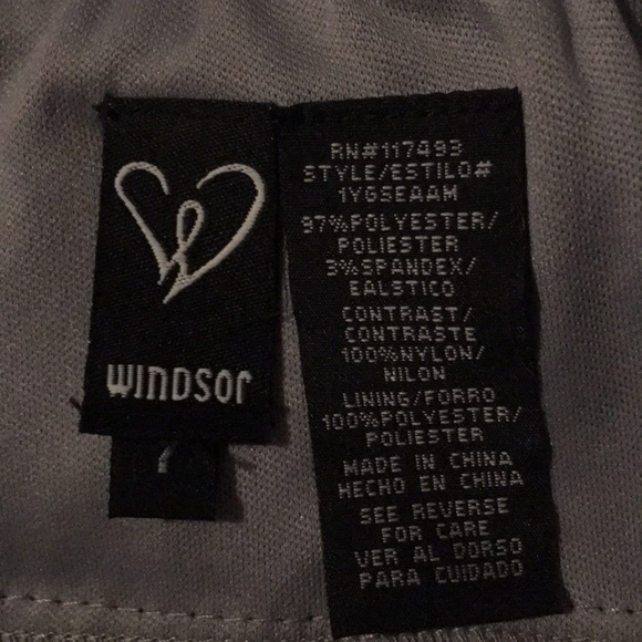 Windsor Black/Silver Dress - Picture 6 of 6